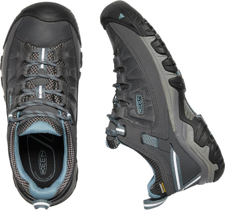 Targhee III Low Waterproof Light Trail Shoes Magnet/Atlantic Blue