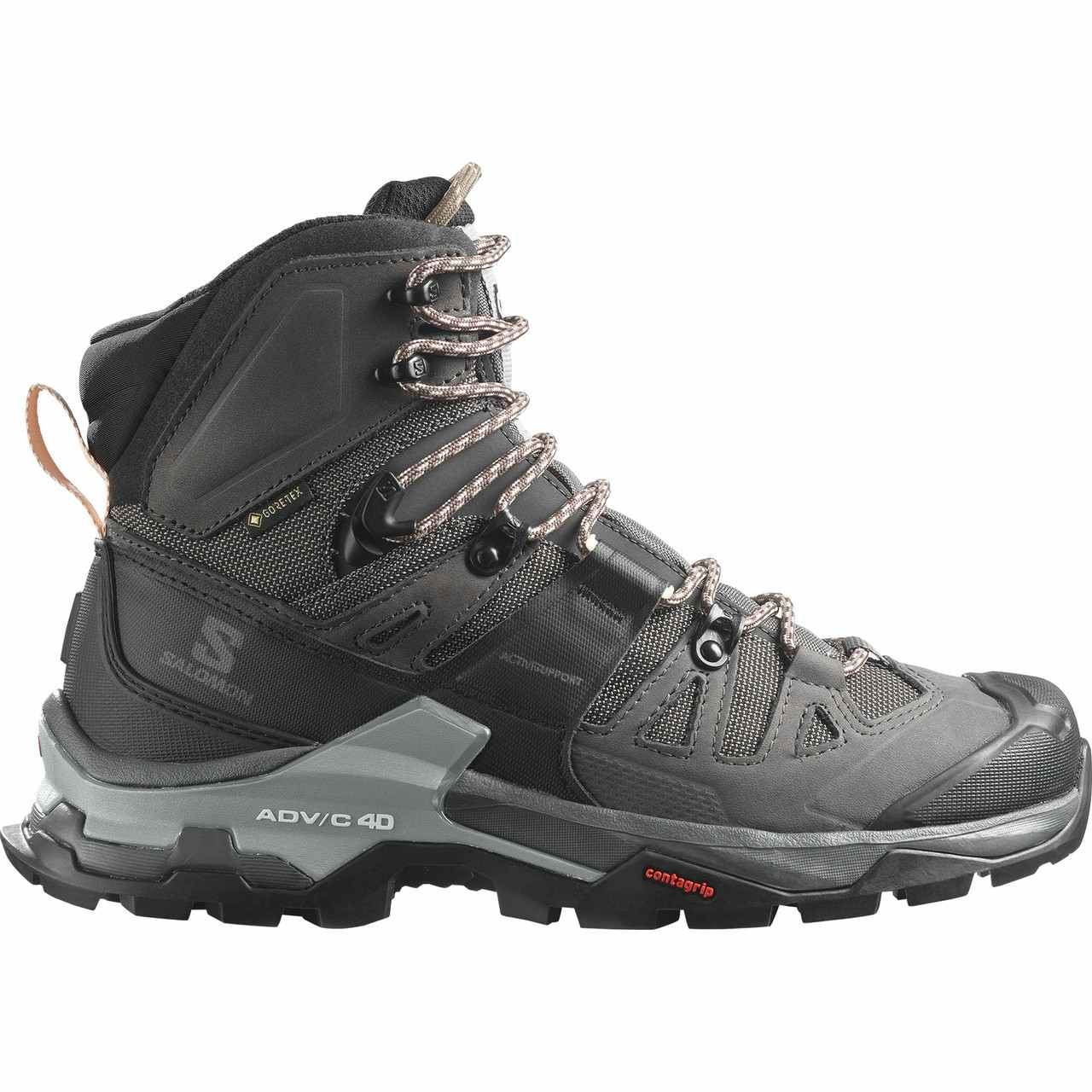 Quest 4 Gore-Tex Hiking Boots Magnet/Black/Sun Kiss