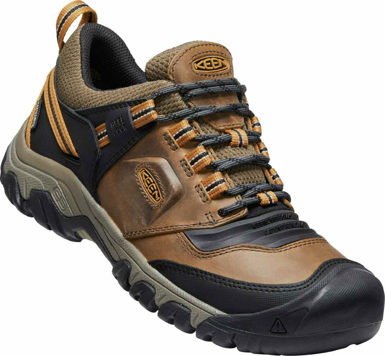 Ridge Flex Waterproof Light Trail Shoes Bison/Golden Brown