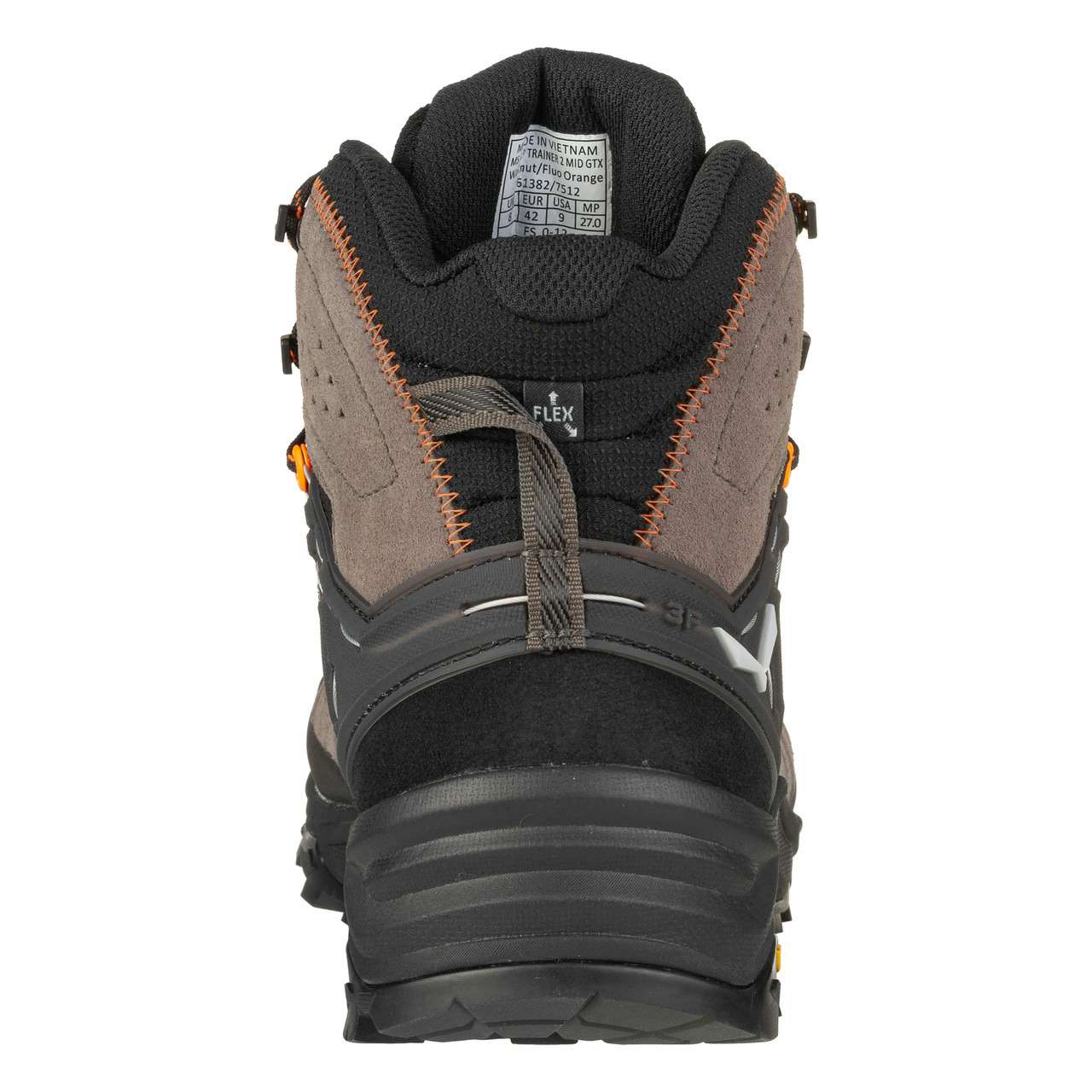 Alp Trainer 2 Mid Gore-Tex Light Trail Shoes Walnut/Fluo Orange