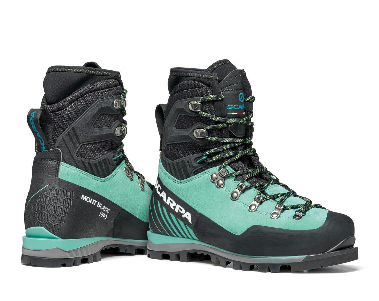 Mont Blanc Pro Mountaineering Boots Green Blue