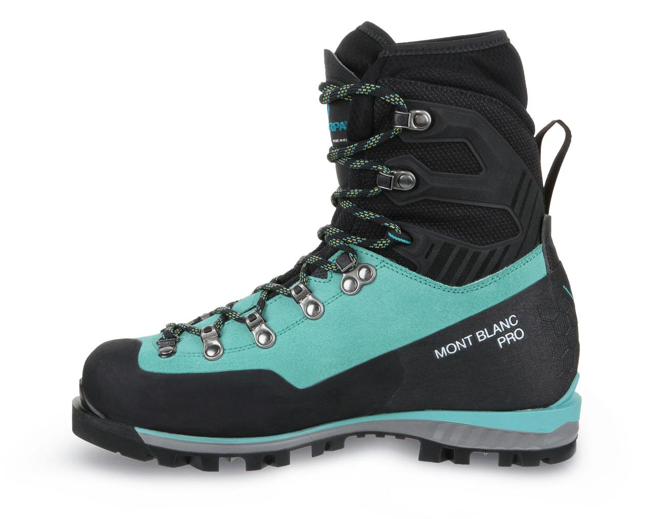 Mont Blanc Pro Mountaineering Boots Green Blue
