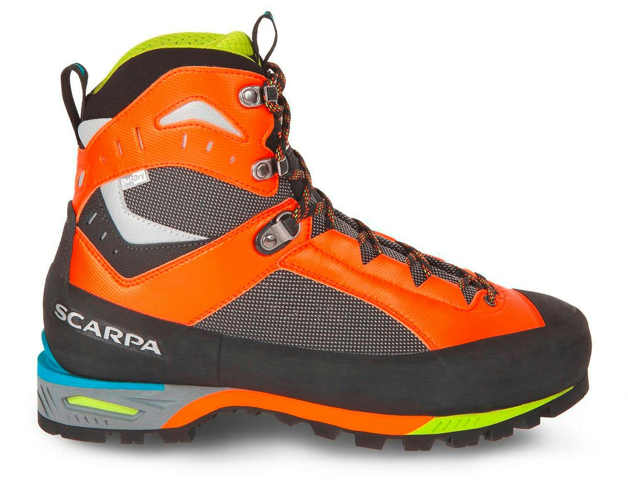 Charmoz Mountaineering Boots Shark/Orange