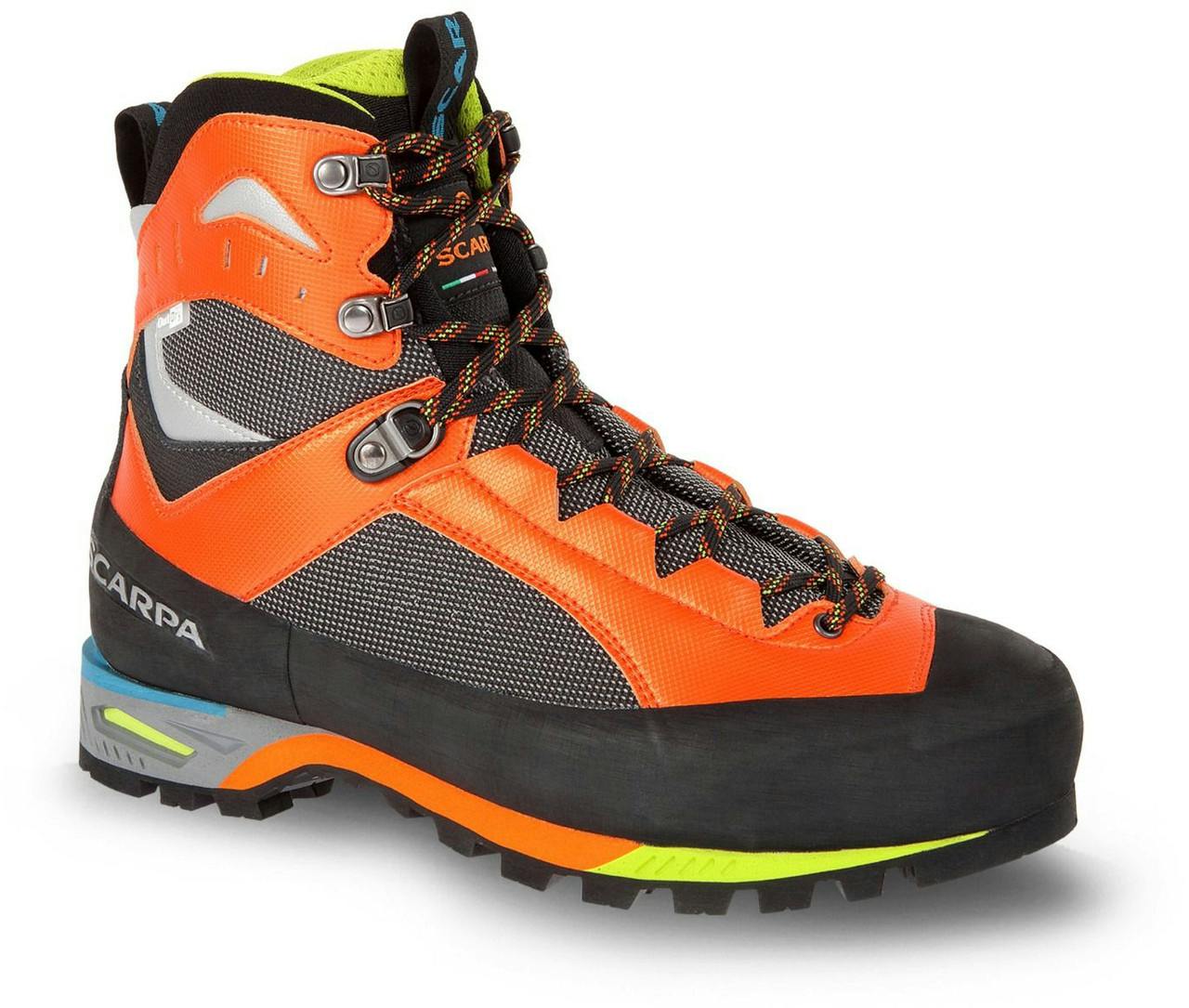 Charmoz Mountaineering Boots Shark/Orange
