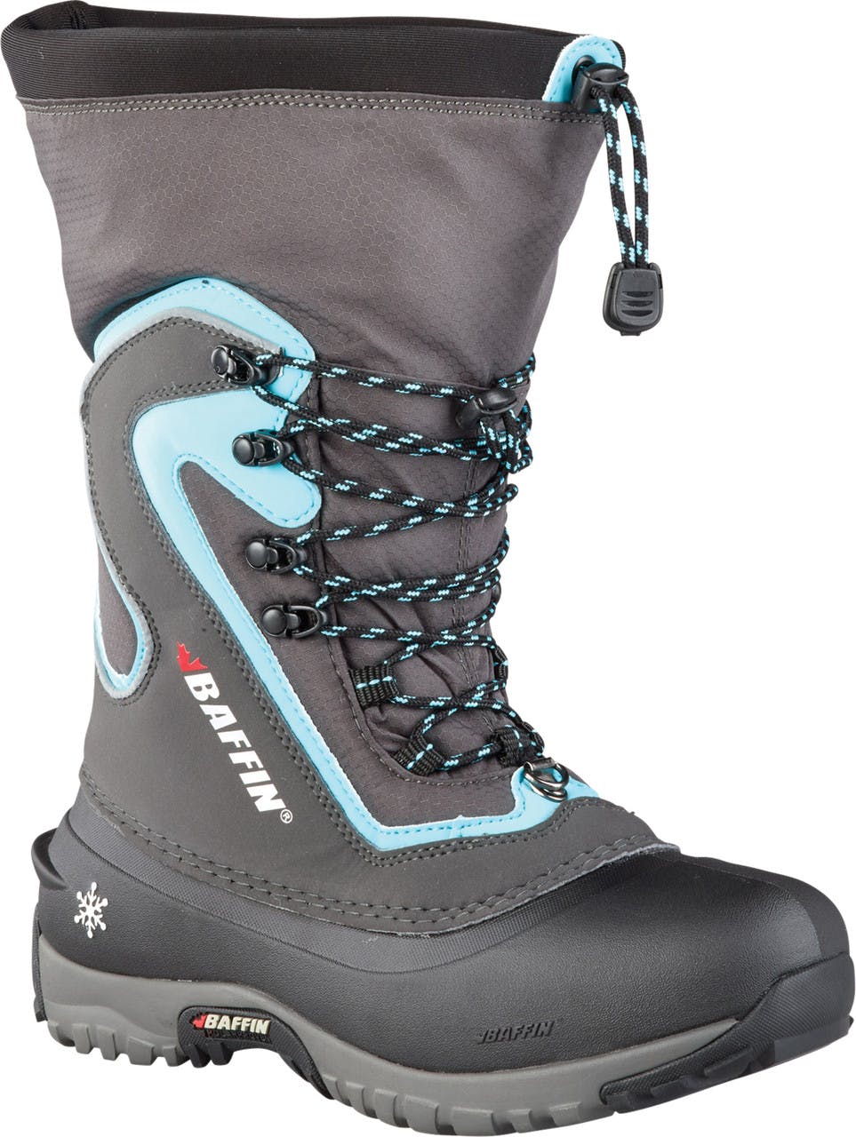 Flare Waterproof Winter Boots Charcoal/Teal