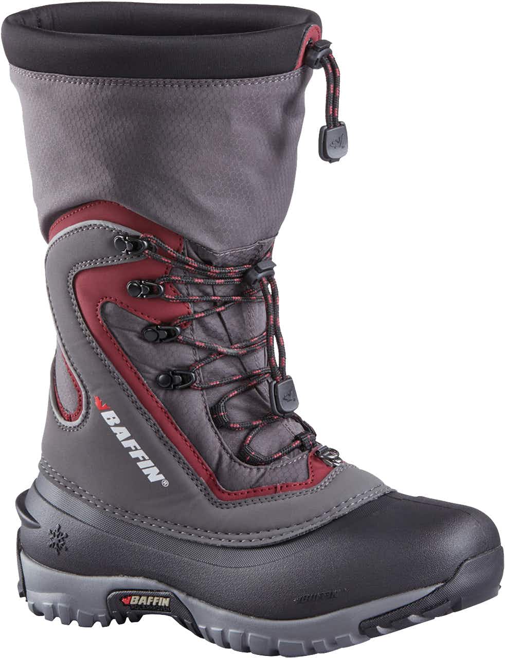 Flare Waterproof Winter Boots Grey/Sangria