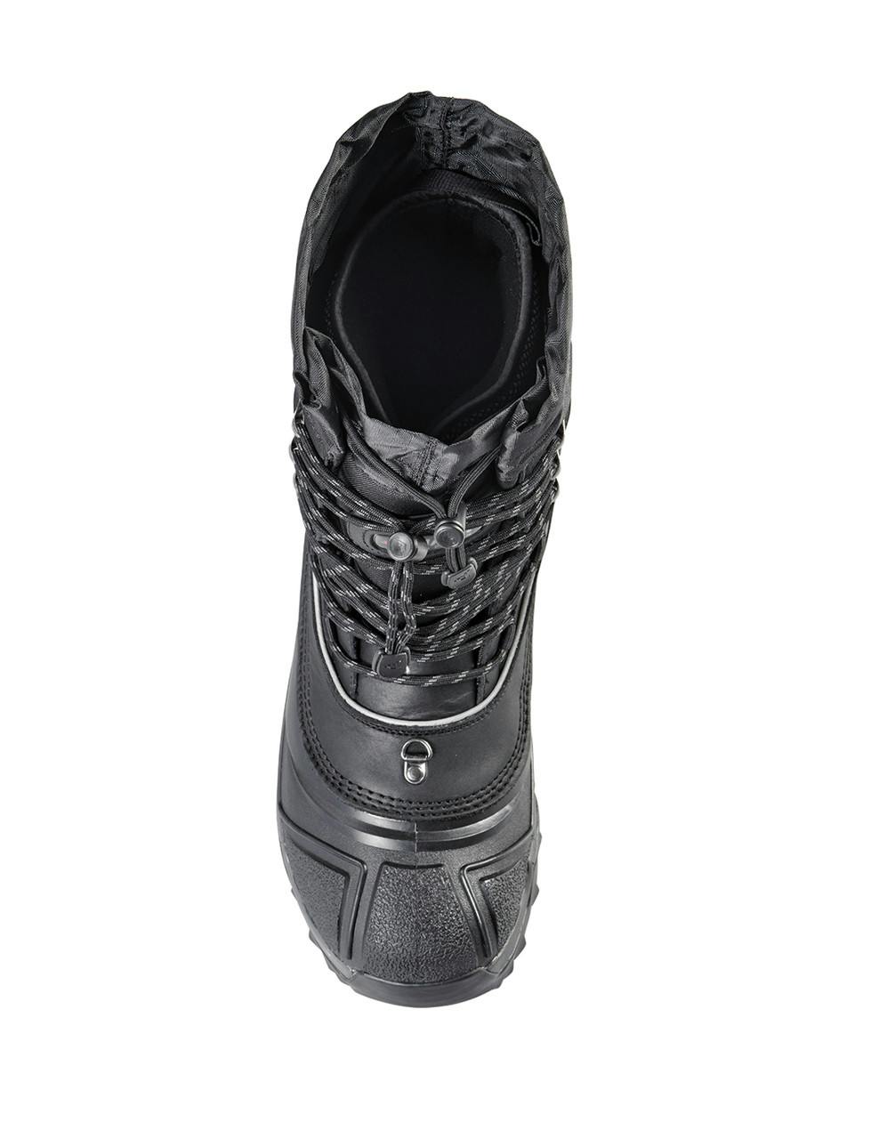 Snow Monster Waterproof Winter Boots Black