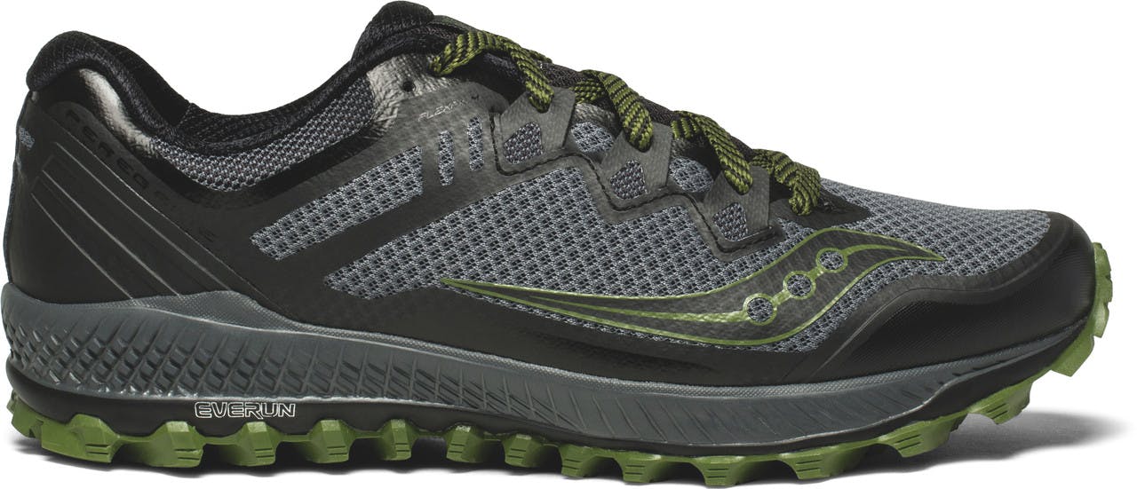 Peregrine 8 Trail Running Shoes Grey/Black/Green