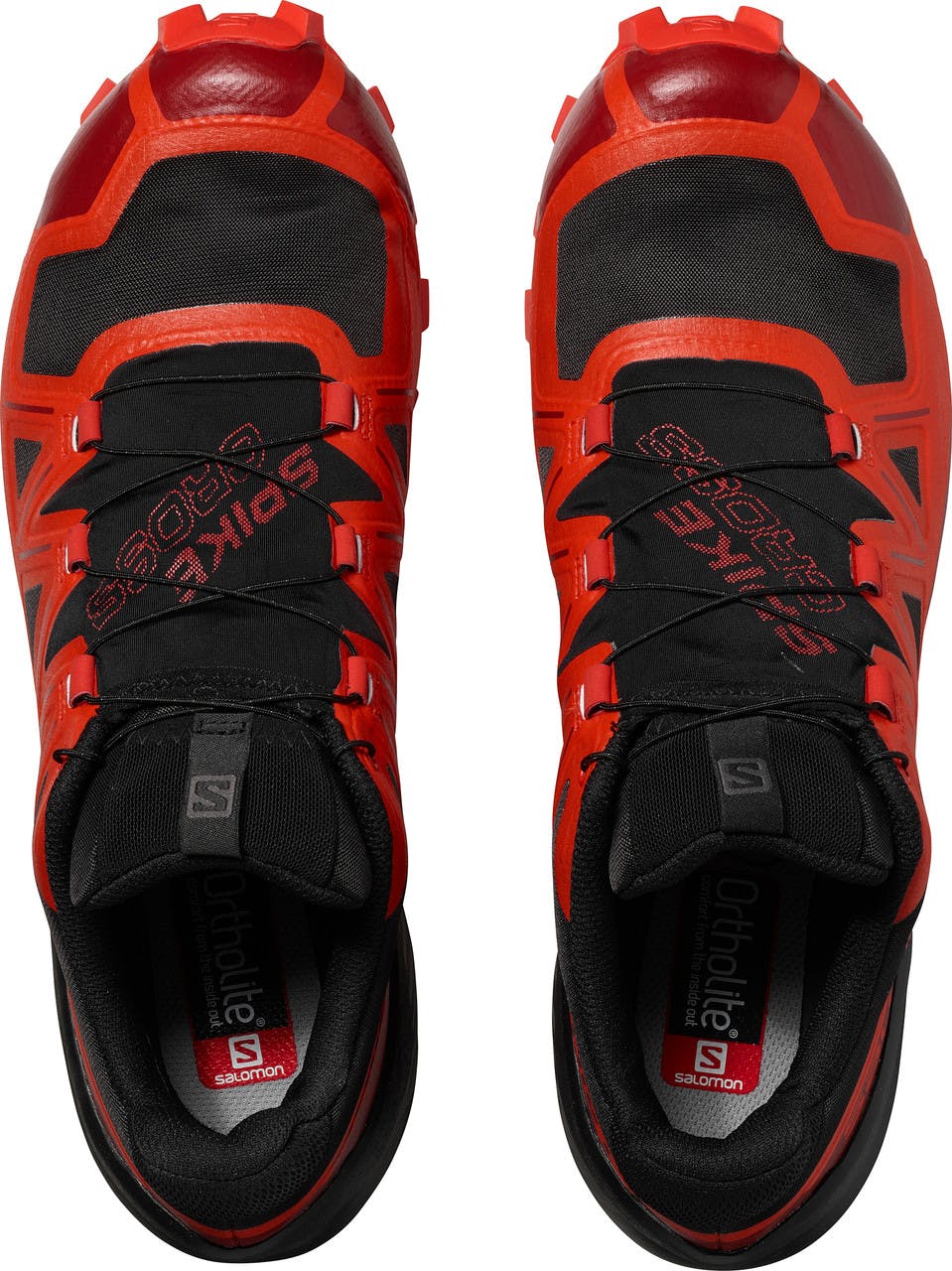 Spikecross 5 Gore-Tex Trail Running Shoes Black/Racing Rd/Rd Dahlia