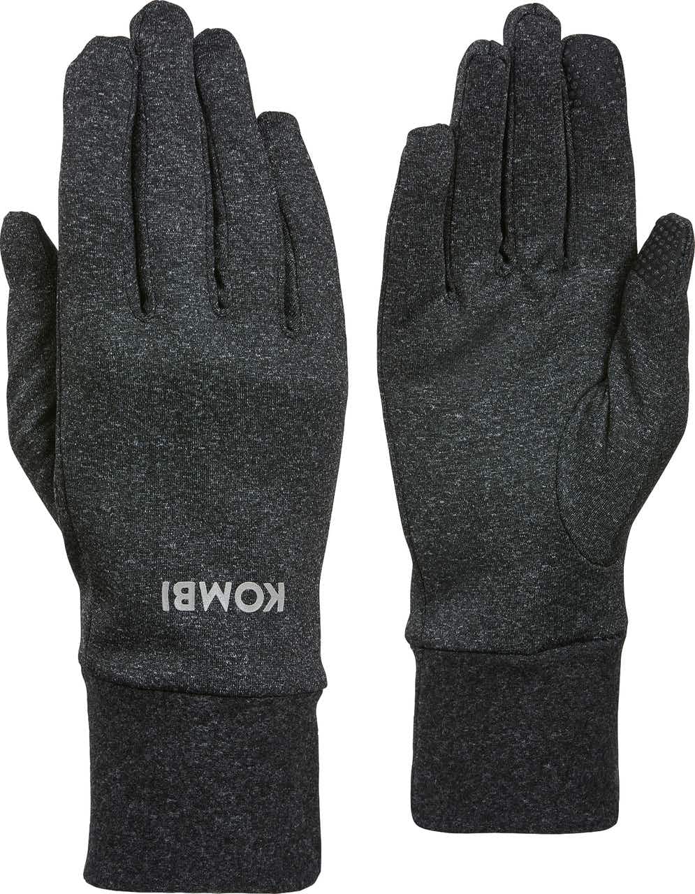 P3 Touch Screen Liner Gloves Heather Charcoal