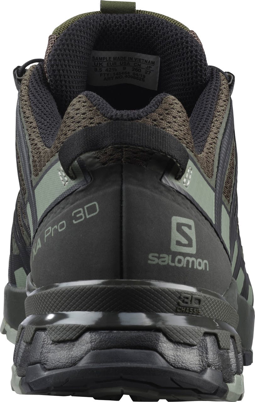 XA Pro 3D v8 Trail Running Shoes Grape Leaf/Peat/Shadow