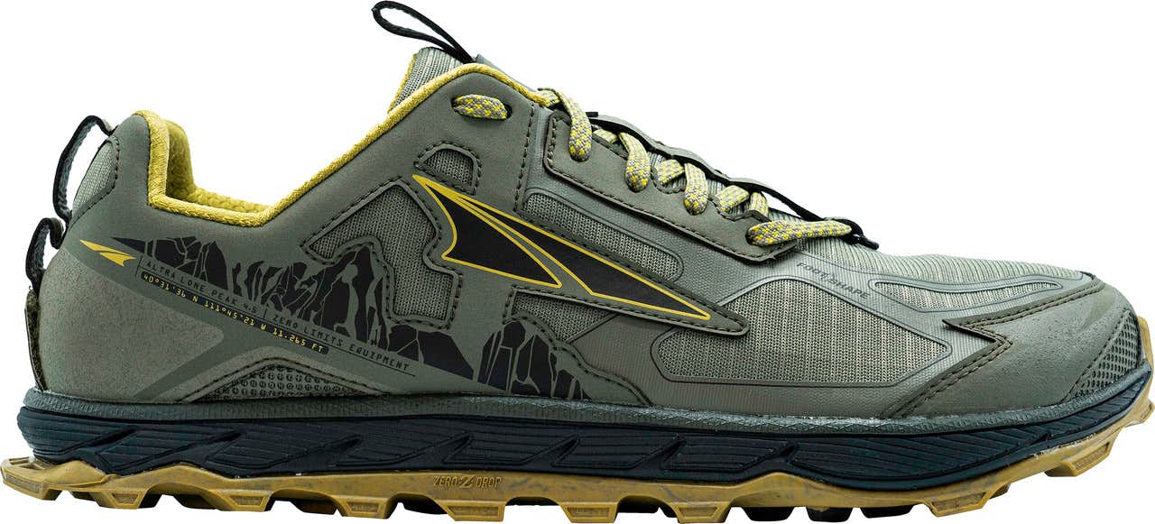 Lone Peak 4.5 Low Trail Running Shoes Olive/Willow