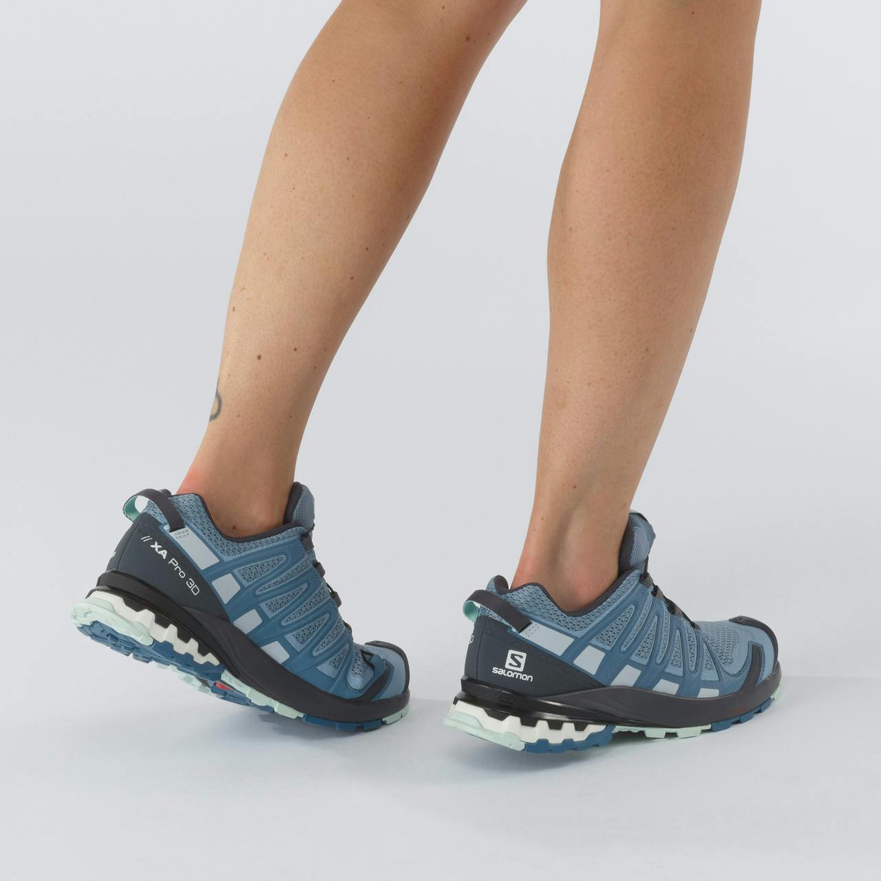 XA Pro 3D v8 Trail Running Shoes Ashley Blue