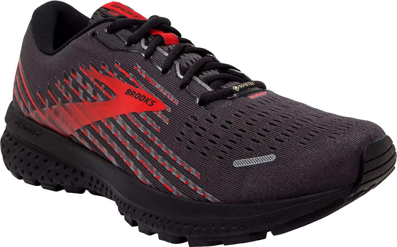 Ghost 13 Gore-Tex Invisible Fit Road Running Shoes Black/Ebony/Red