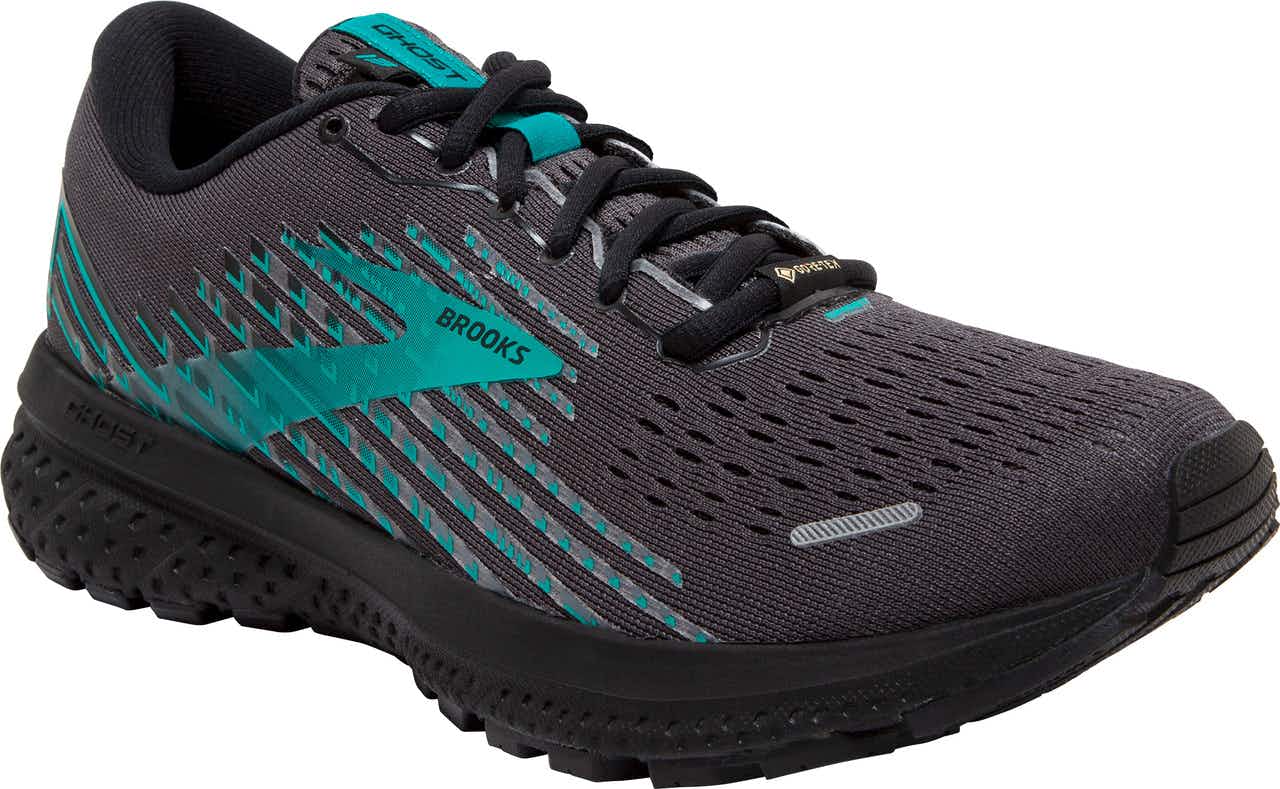 Ghost 13 Gore-Tex Invisible Fit Road Running Shoes Black/Black/Peacock