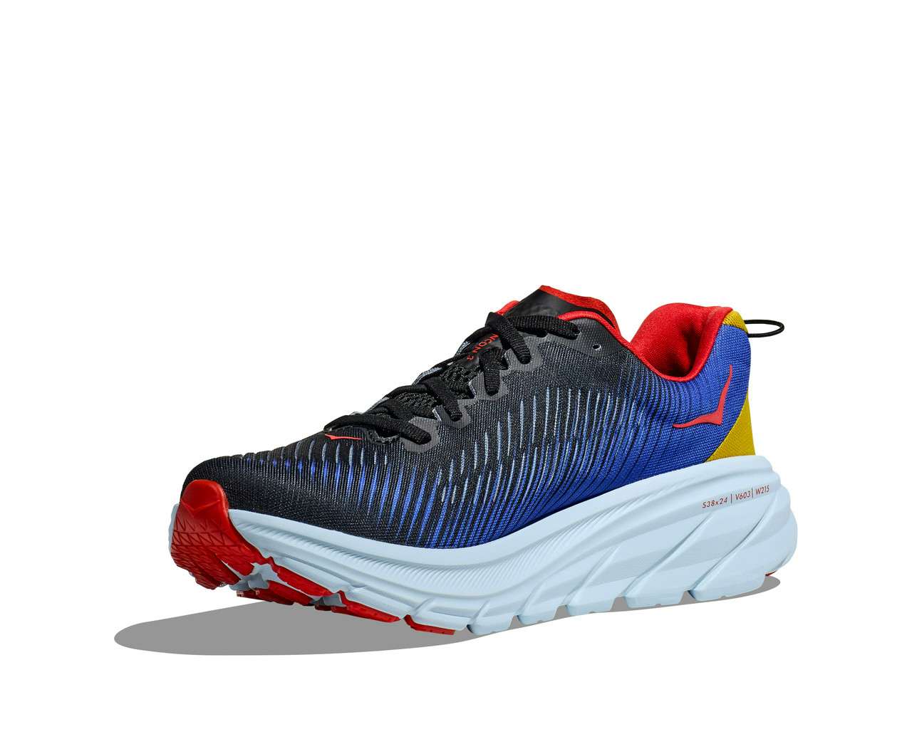 Rincon 3 Road Running Shoes Black/Dazzling Blue