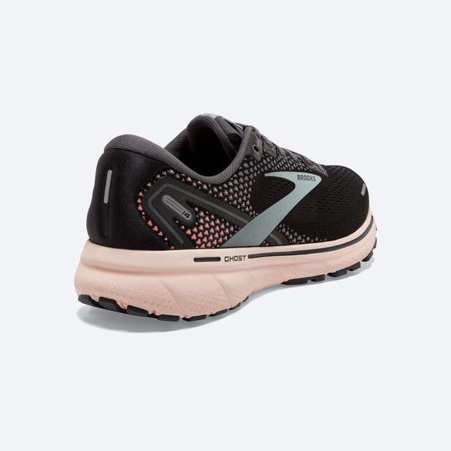 Ghost 14 Road Running Shoes Black/Pearl/Peach