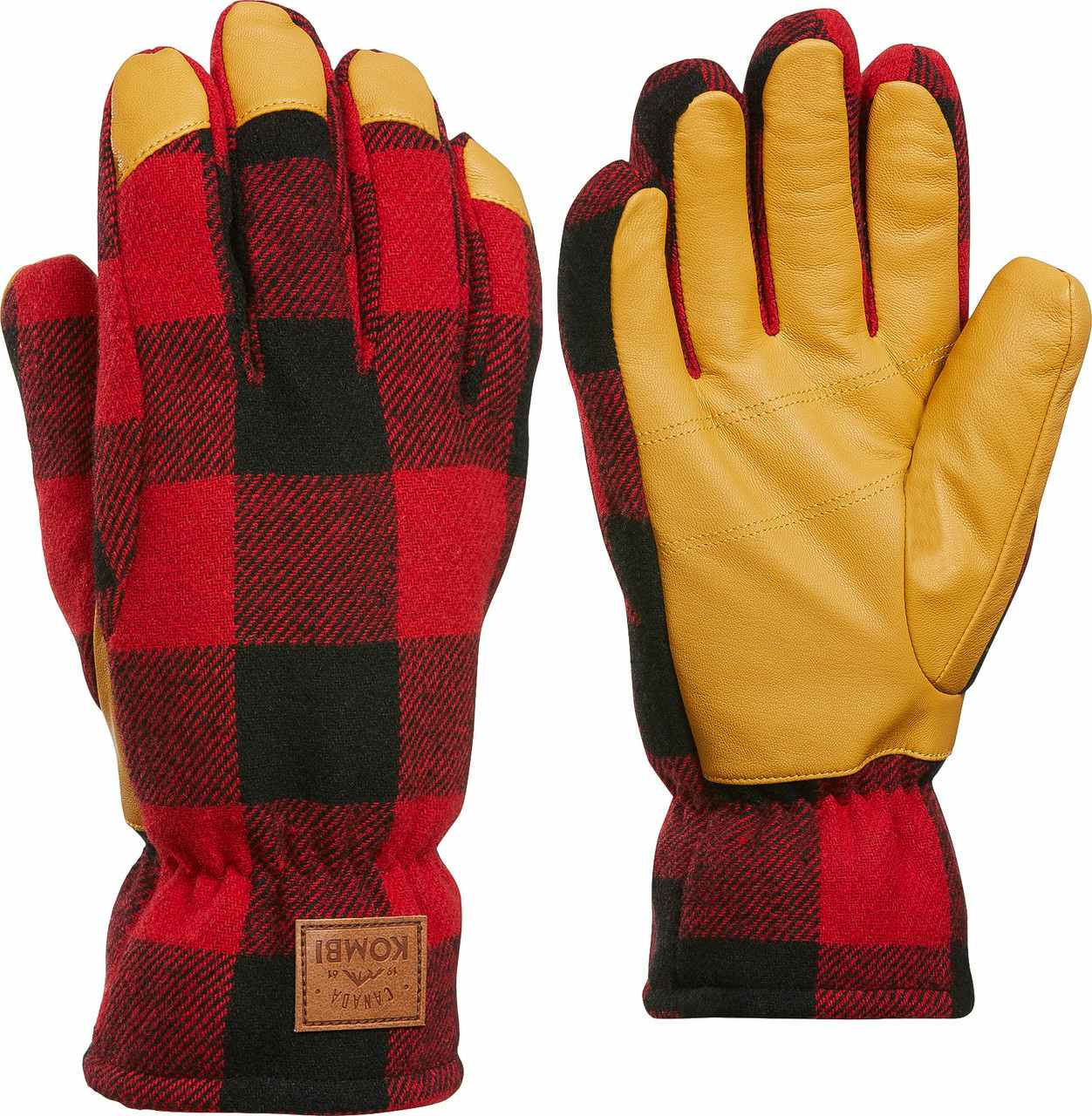The Timber Gloves Red Buffalo Plaid