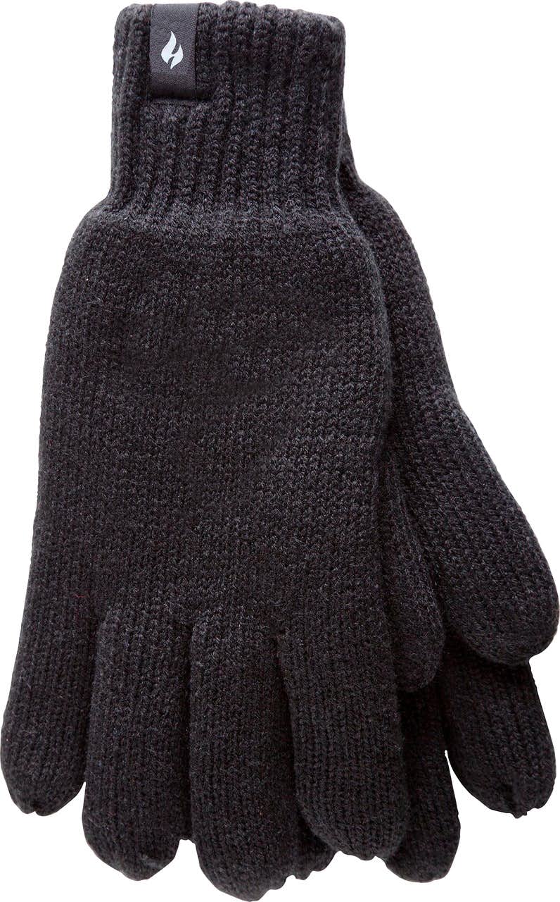 Nevis Flat Knit Gloves Black