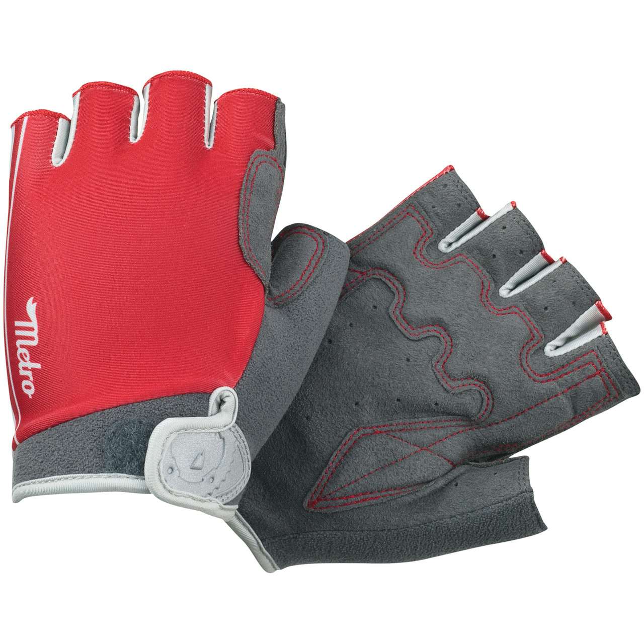 Metro Cycling Gloves Red