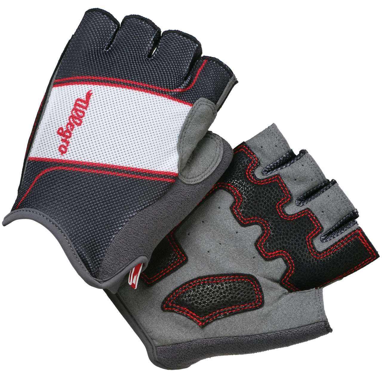 Allegro Cycling Gloves Black/Red