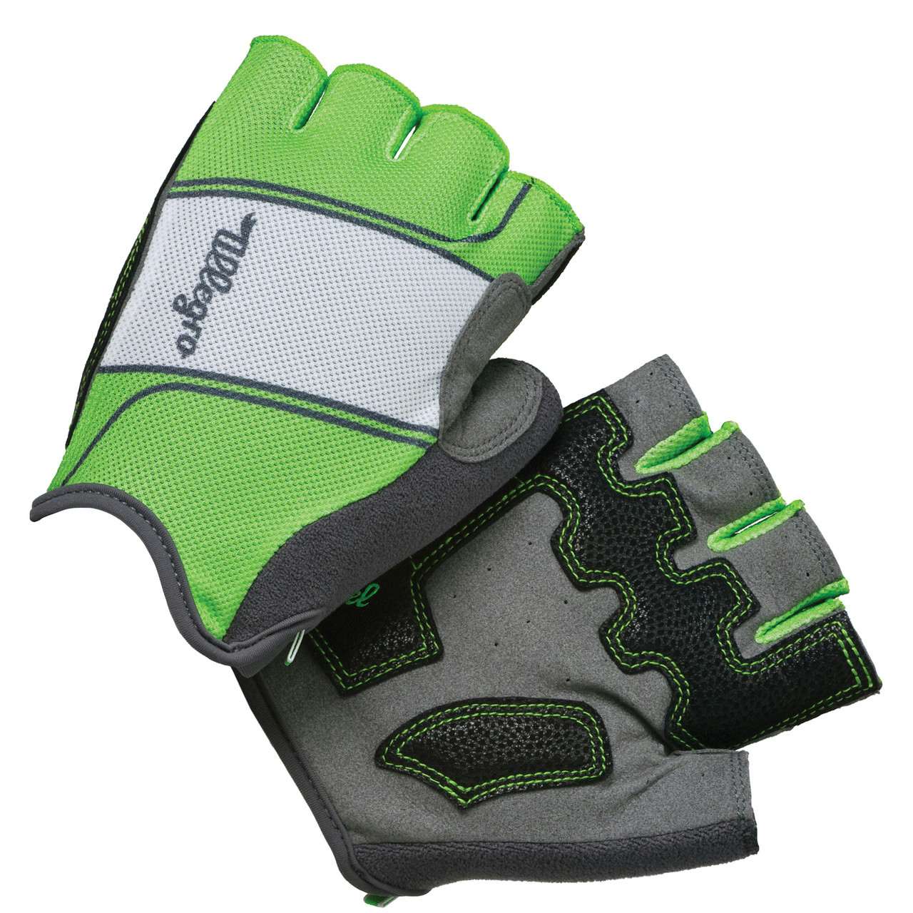 Allegro Cycling Gloves Wasabi/Mason Grey