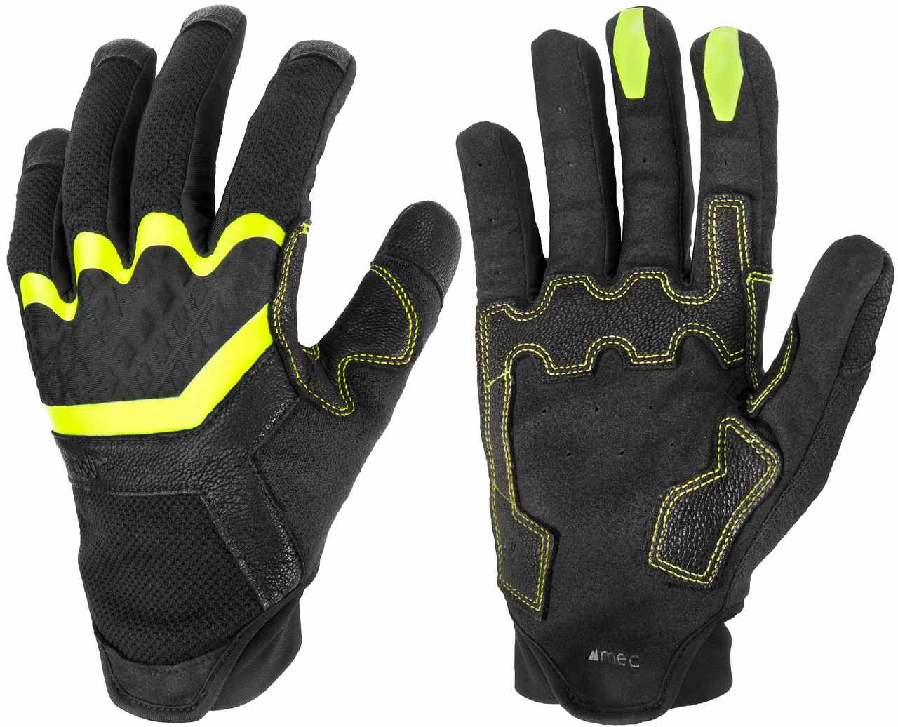 The Don Full Finger Gloves Black/Black