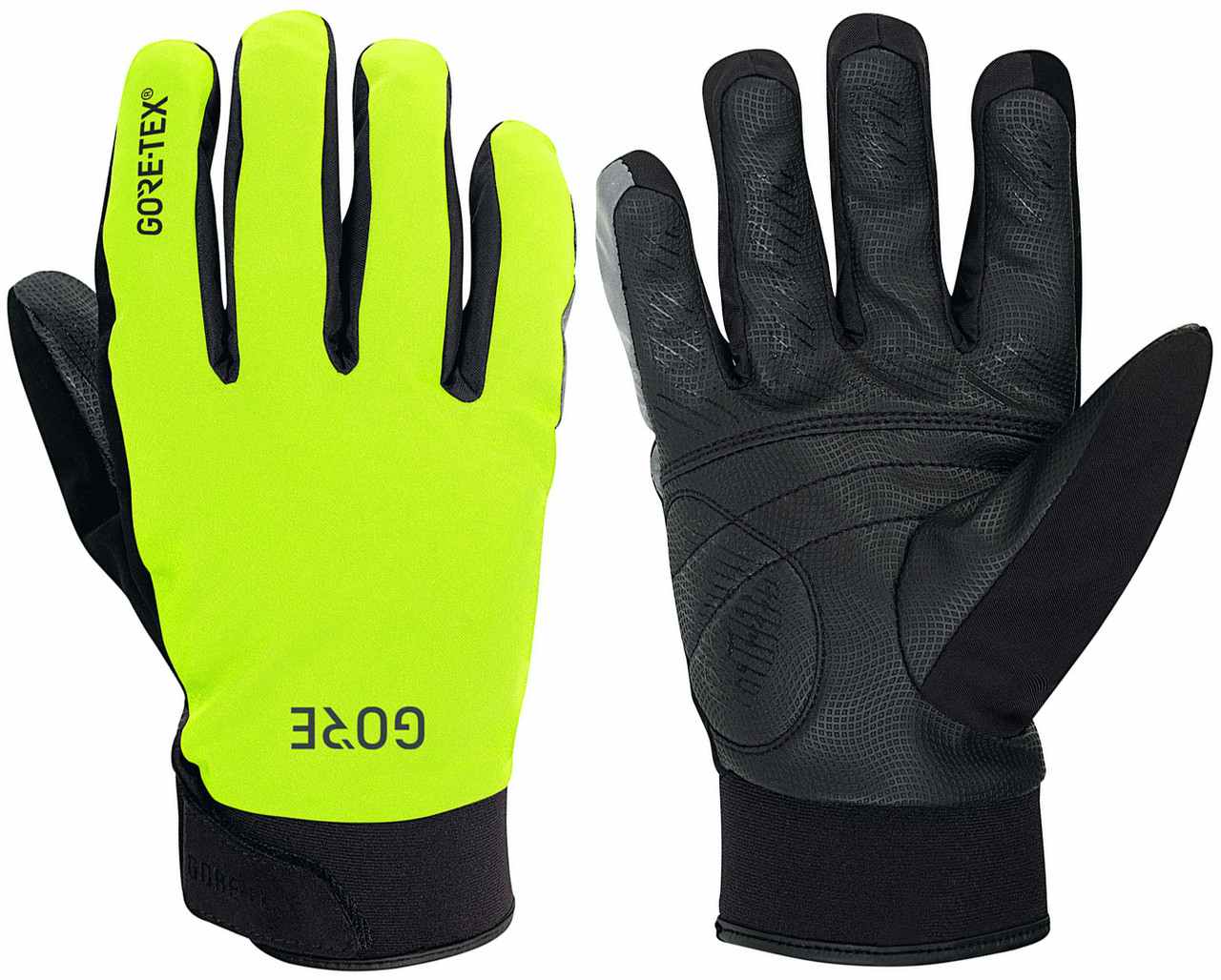 C5 Gore-Tex Thermo Gloves Neon Yellow/Black