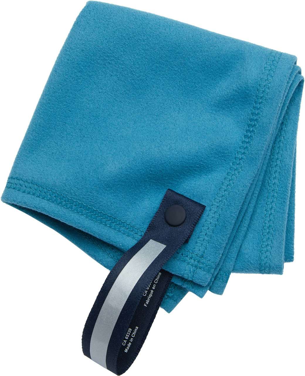 Compact Towel Blue Suede