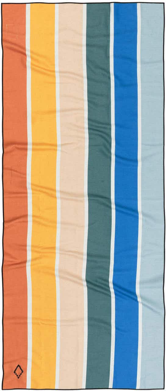 Single Full Size Towel Retro Stripes