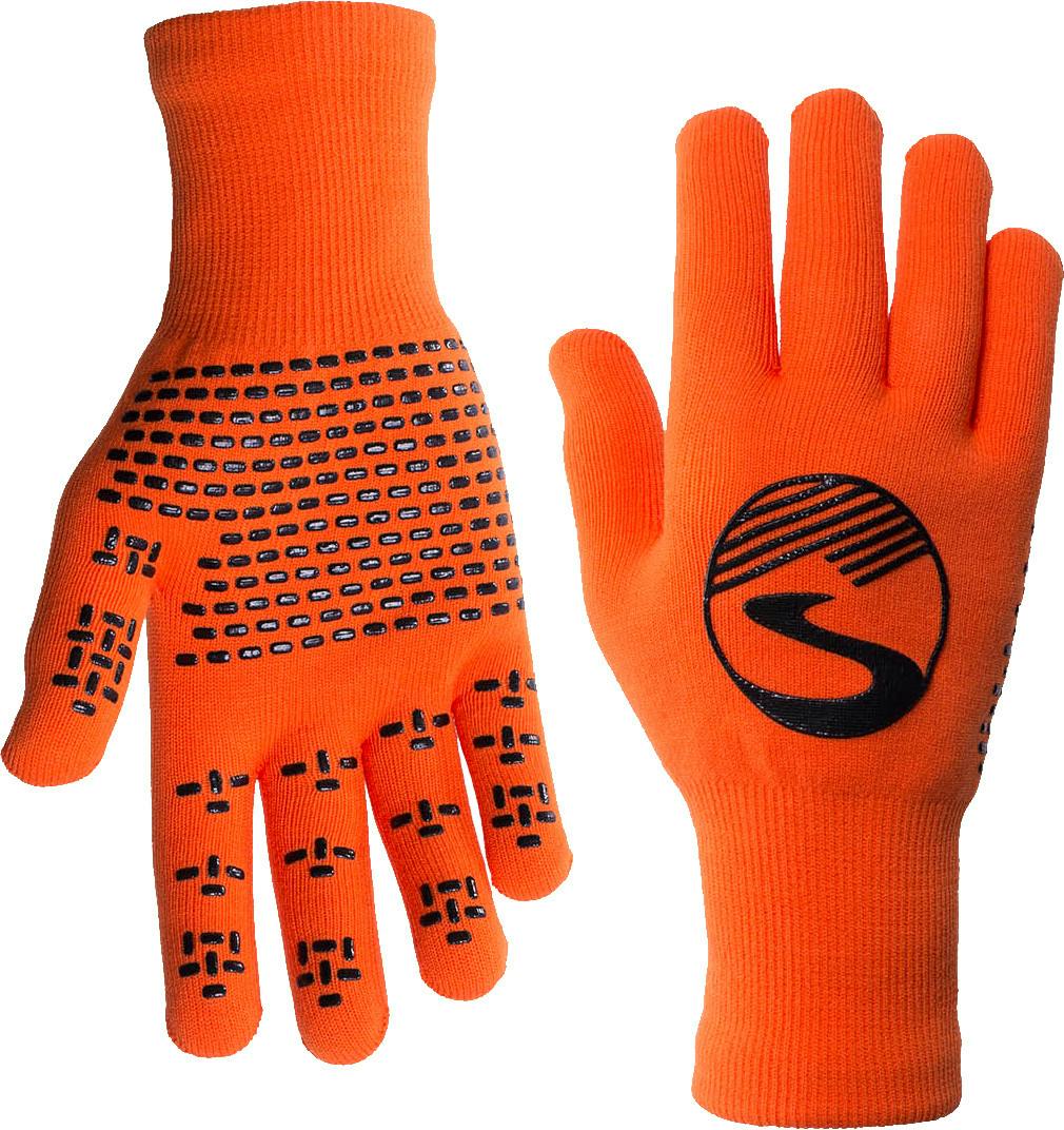 Crosspoint Waterproof Knit Gloves Safety Orange