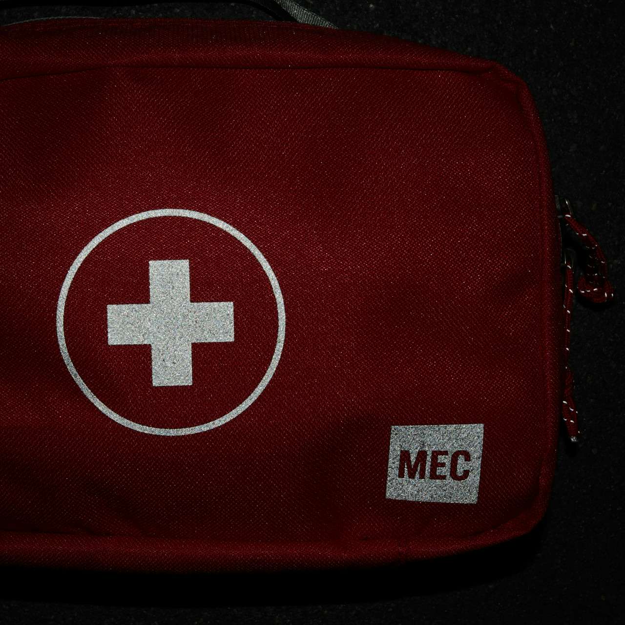 First Aid Bag Safety Red