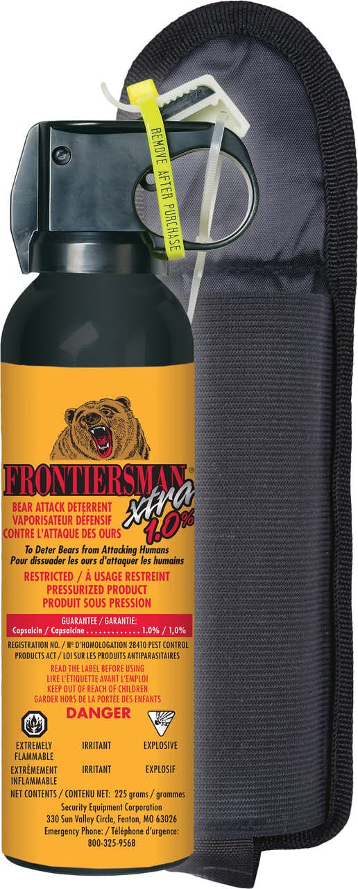Bear Spray 1% 225g with Belt Holster - Beginners K NO_COLOUR