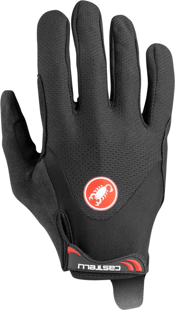 Arenberg Gel Long Finger Gloves Black