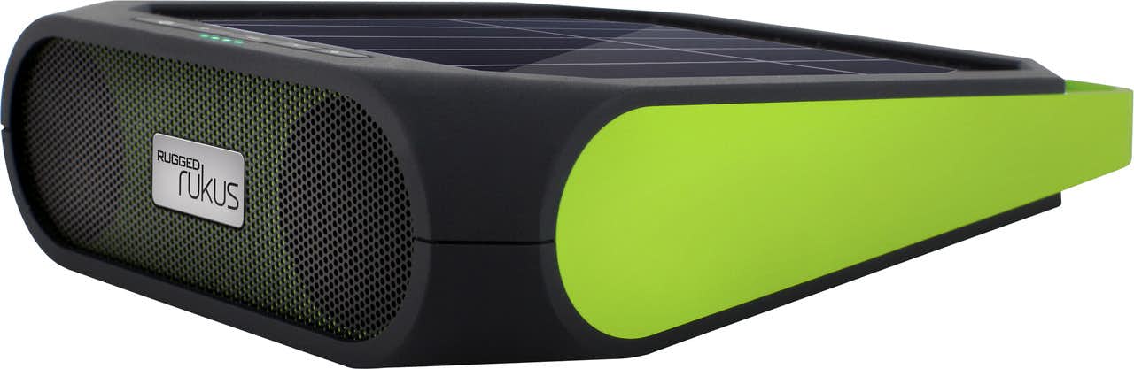 Rugged Rukus Solar Powered Wireless Speaker Green