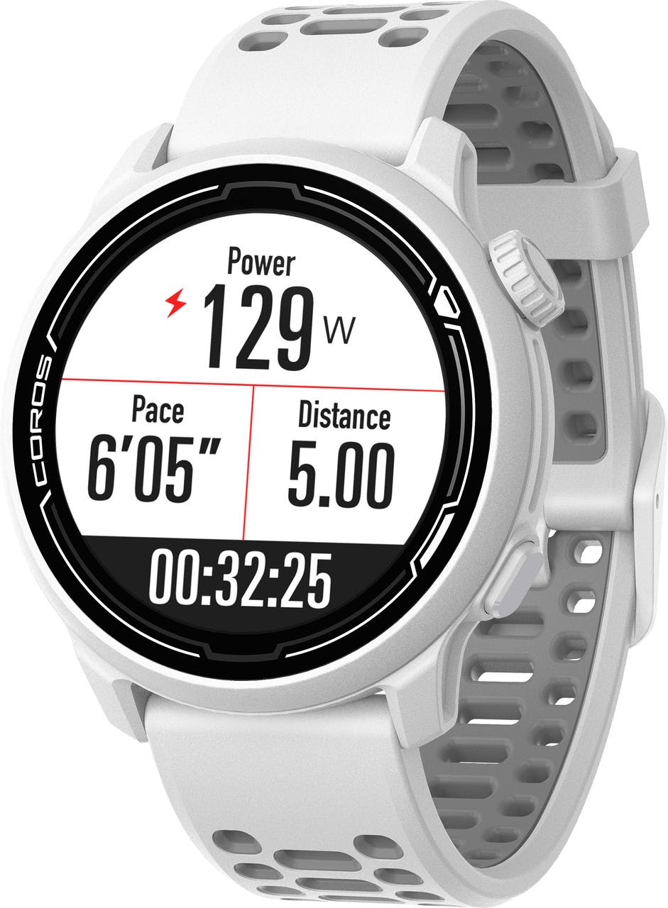 Pace 2 - Silicone Band GPS Watch White