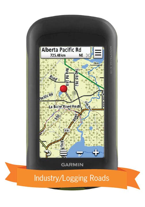 Cartes GPS sur microSD - Alberta NO_COLOUR