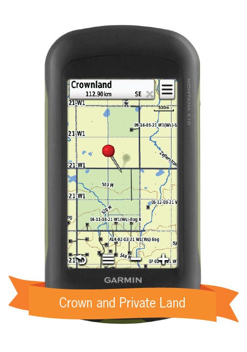 Cartes GPS sur microSD - Ouest canadien NO_COLOUR