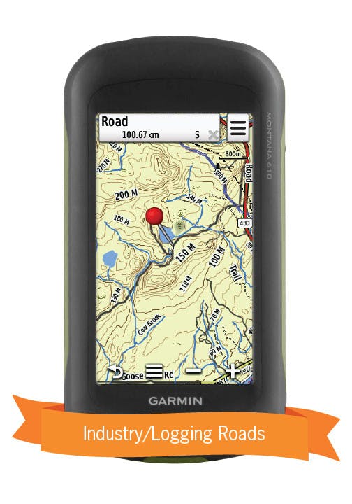 Cartes GPS sur microSD - Provinces de l'Atlantique NO_COLOUR