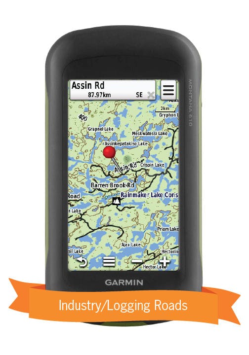 Ontario GPS Map SD NO_COLOUR