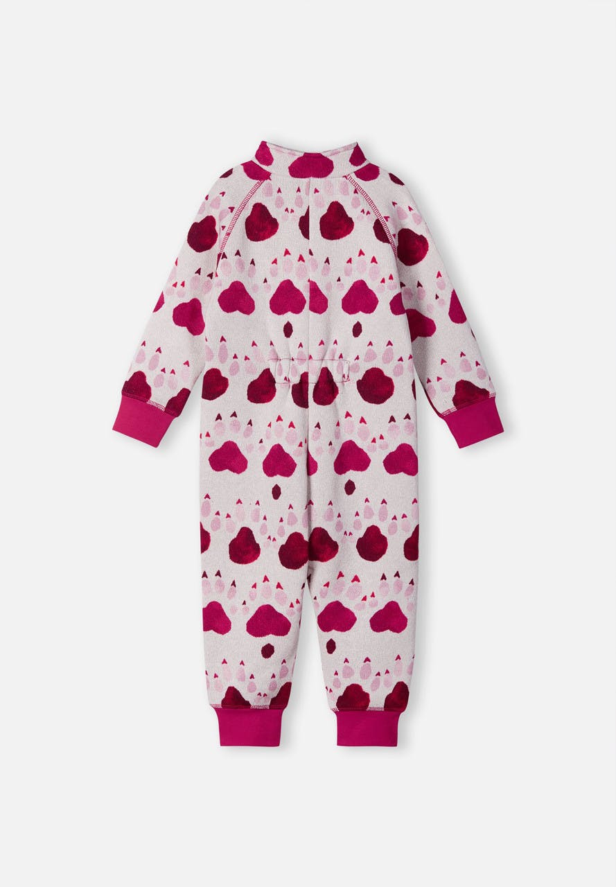Myytti Fleece Suit Cranberry Pink