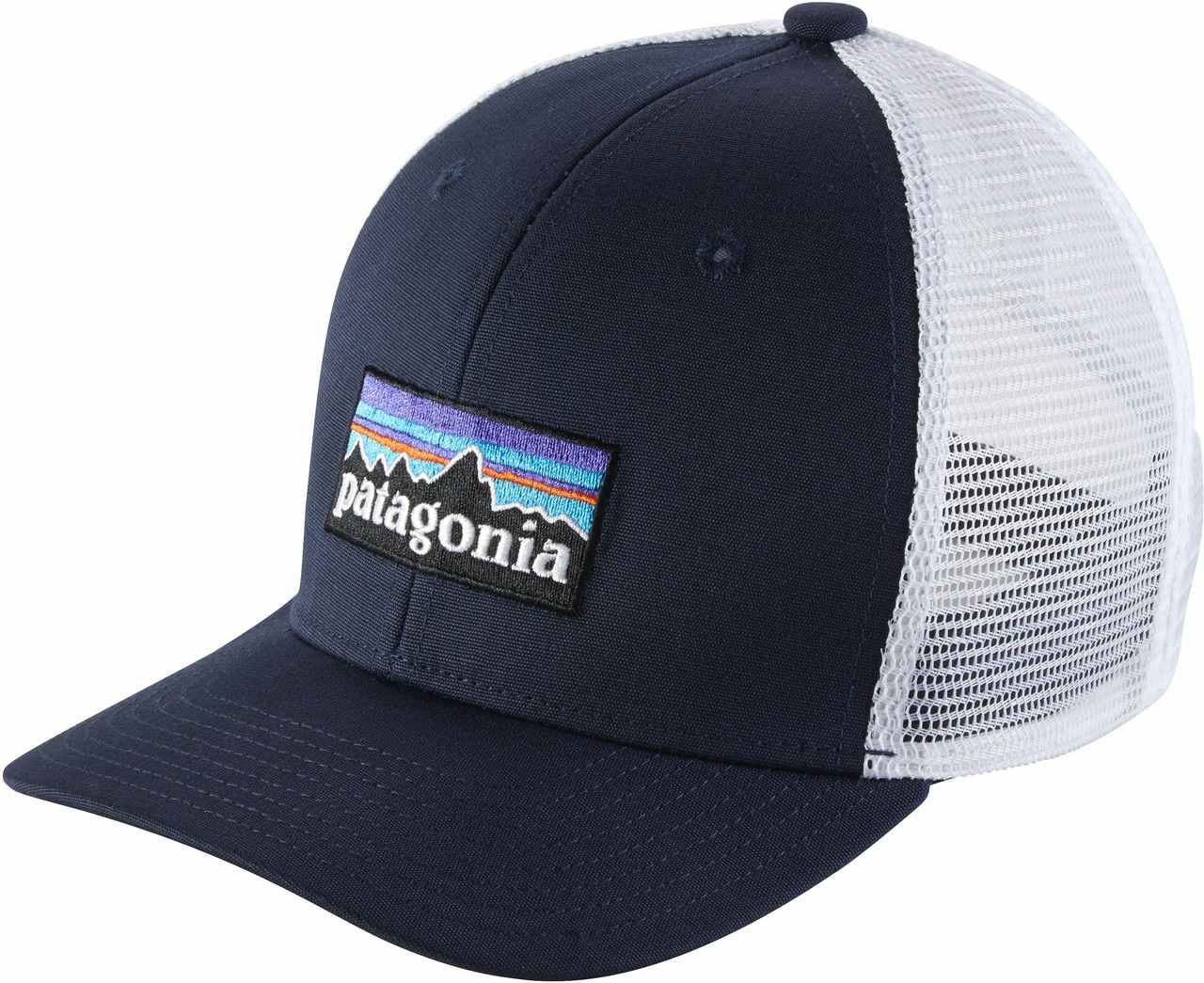 Trucker Hat P-6 Logo/New Navy