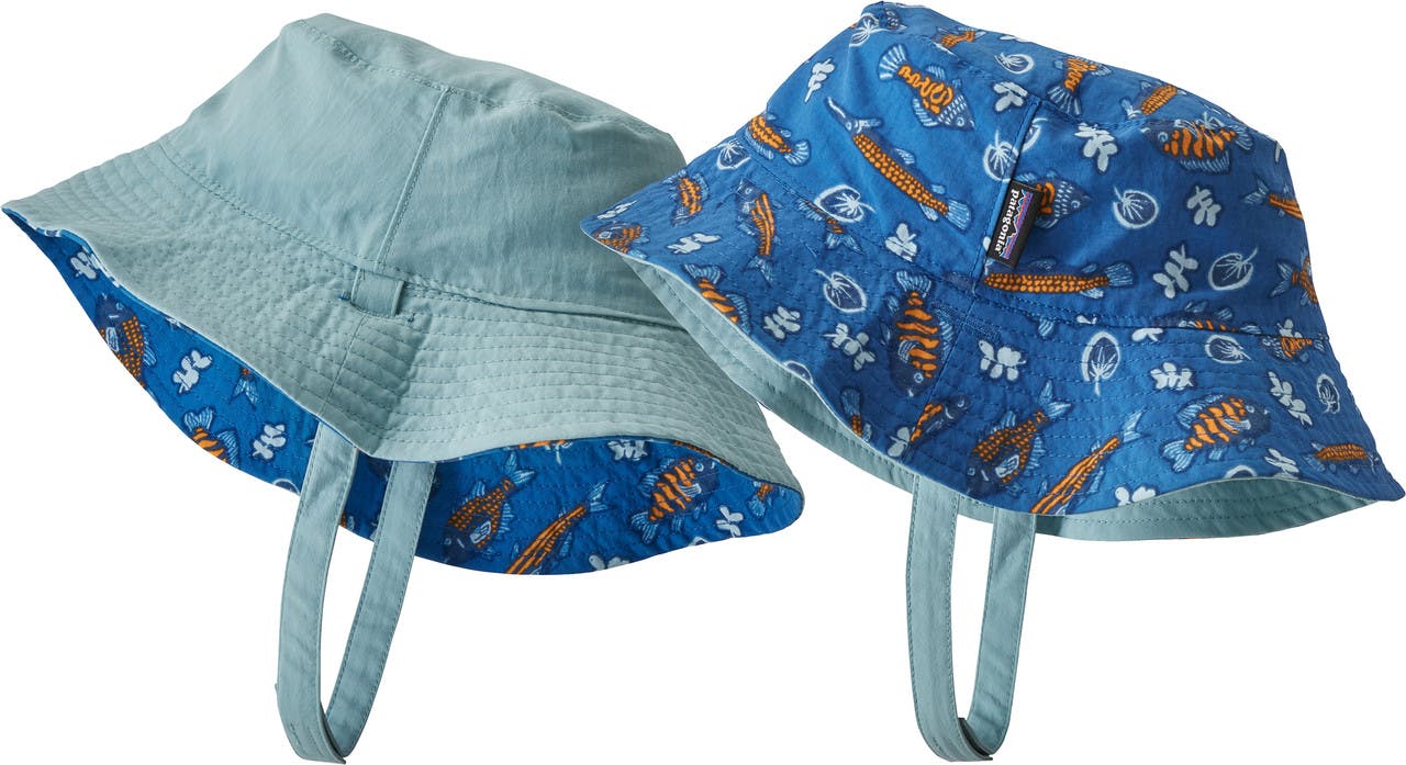 Sun Bucket Hat Fishies in the Swamp: Bay