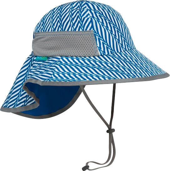 Play Hat Blue Electric Stripe