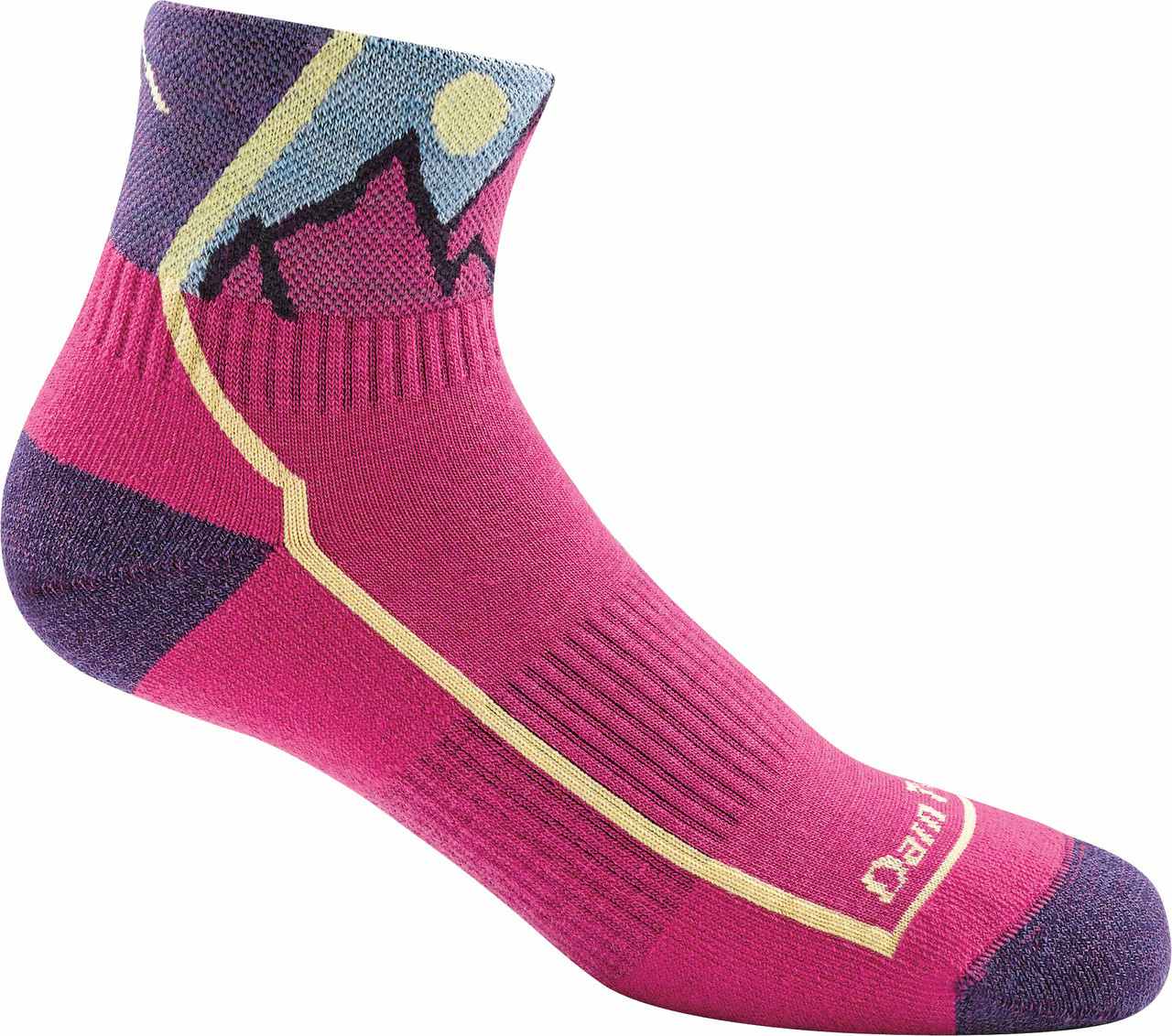 Hiker Junior 1/4 Socks Pink