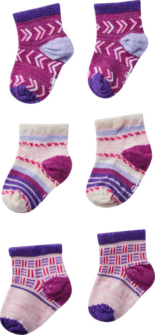 Bootie Batch Socks Pink Nectar