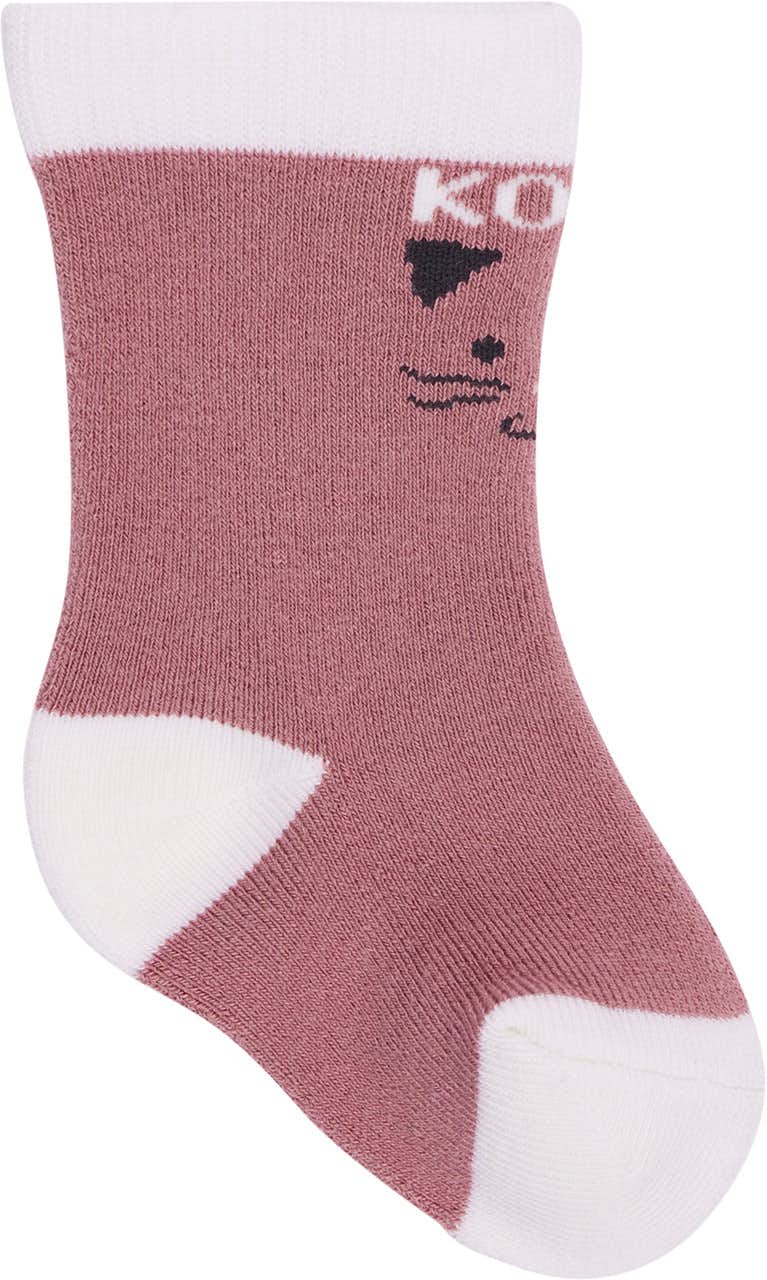 Baby Animal Socks Nostalgia Rose