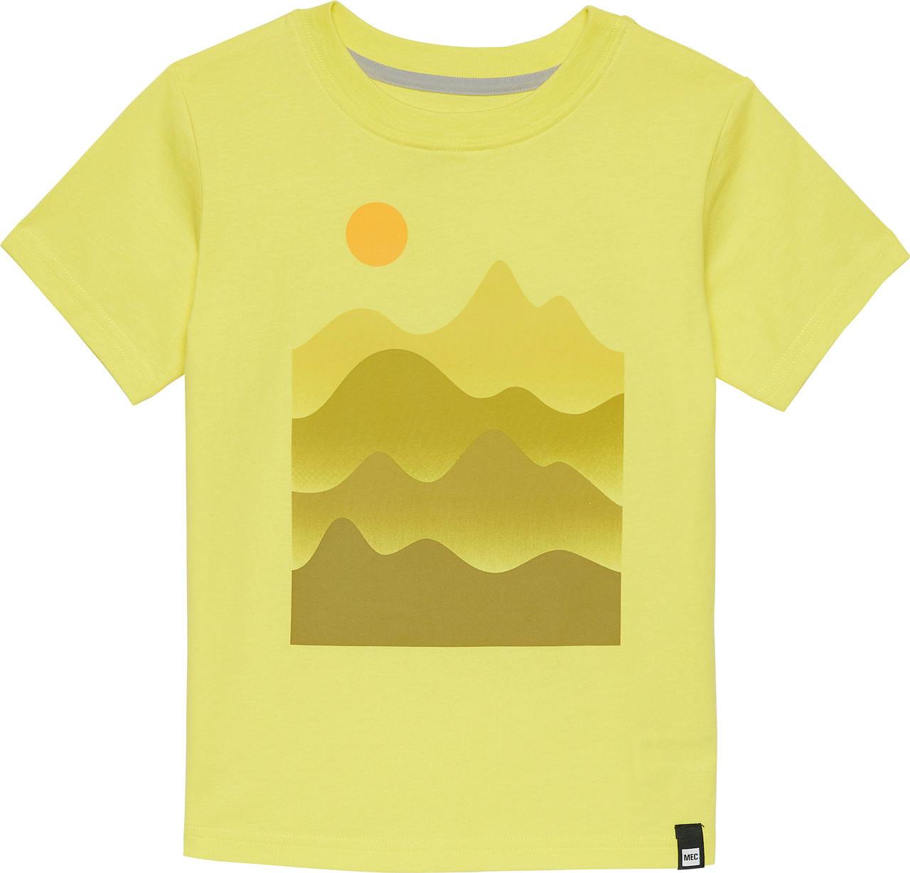 Jaden Short Sleeve T-Shirt Hello Yellow Horizons Gra