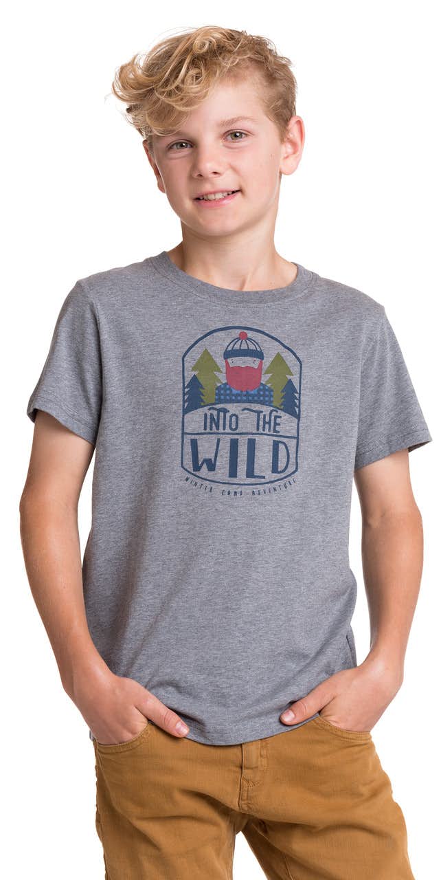 Journey Short Sleeve T-Shirt Grey Heather Into The Wil