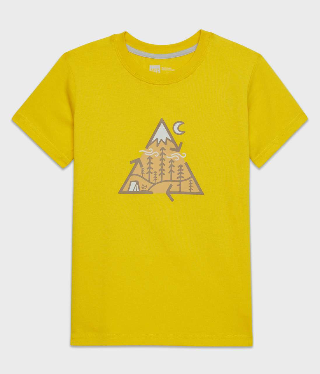 Journey Short Sleeve T-Shirt Yukon Gold/Recycle Graphi
